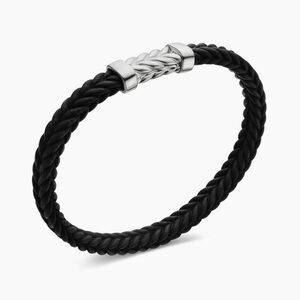 NWOT David Yurman Black and Silver Men's Bracelet DAVID YURMAN BRACELET
